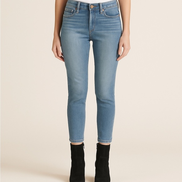 7 For All Mankind The Ankle Skinny Super Skinny Jeans Women’s Size 27 - Picture 6 of 6